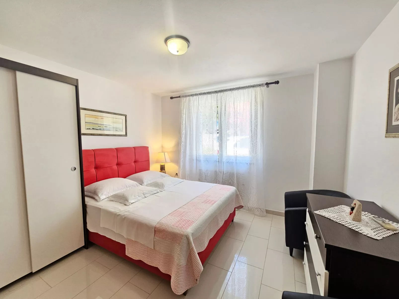 Wohnung für 6 Personen, 150m vom Strand entfernt-Binnen