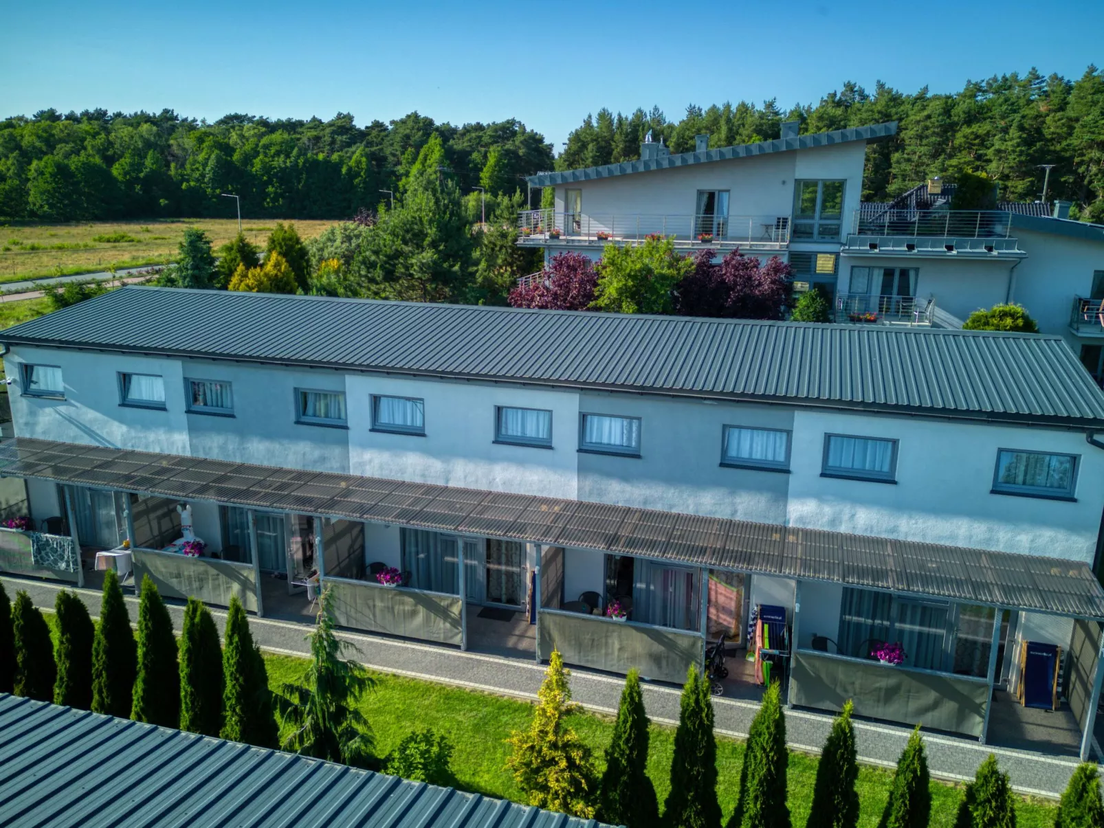 Wohnung "Aurora 2" z tarasem-Buiten