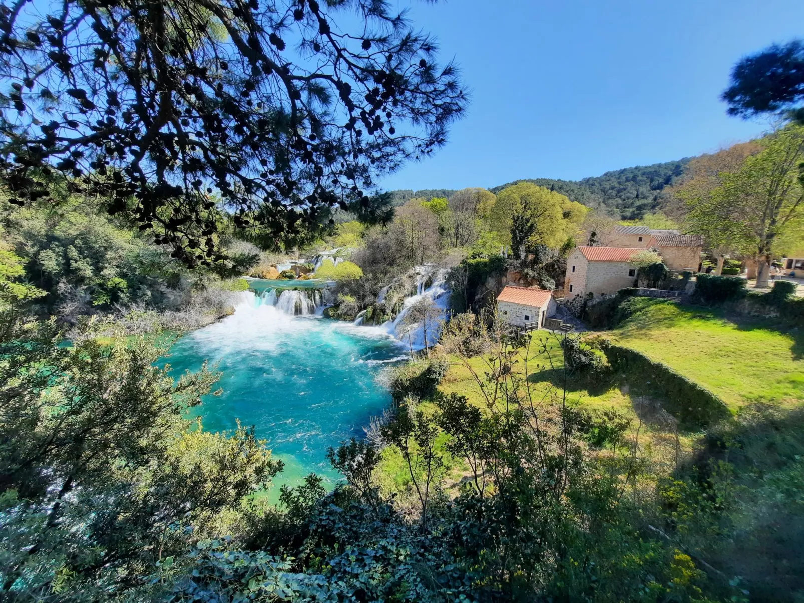 Villa Mandalina mit Pool und herrlichem Meerblick-Omgeving