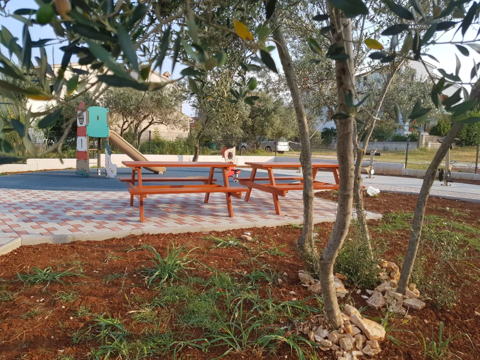 Haus in Fažana mit Terrasse und schöner Aussicht-Buiten
