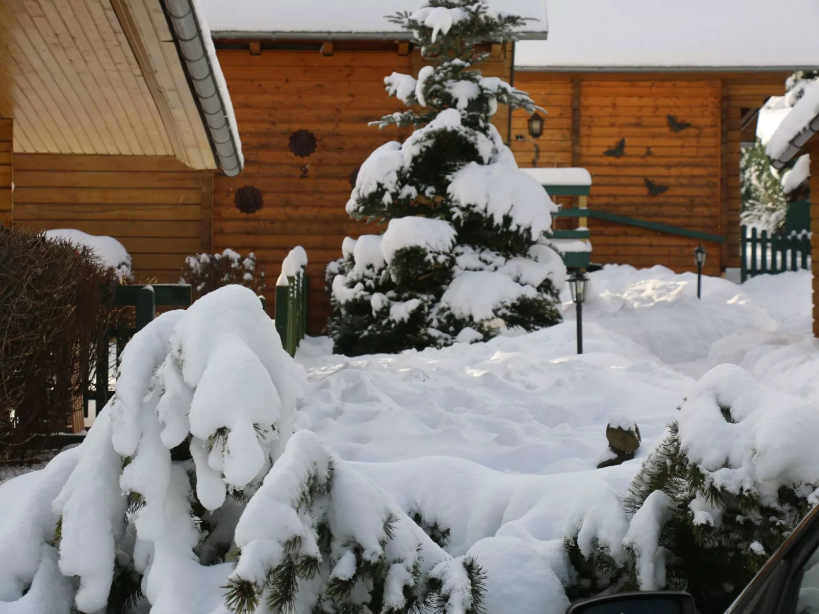 In Steina mit Kleinem Balkon - Buiten