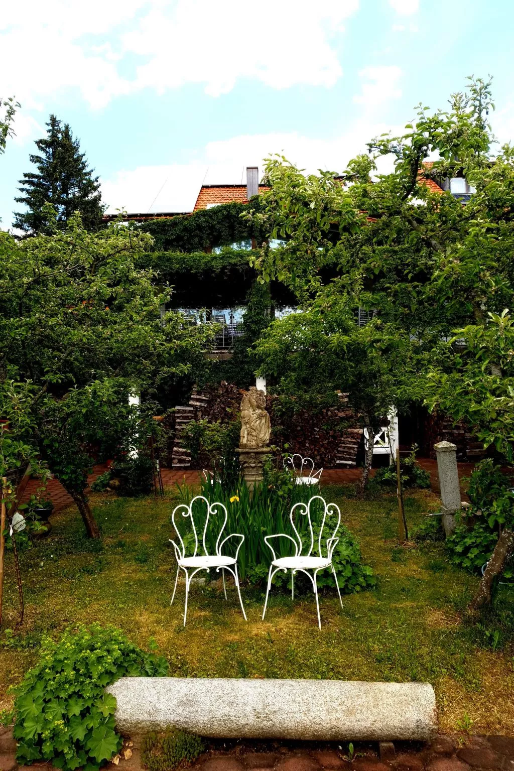 In Glashütt mit Finnischer Sauna-Buiten