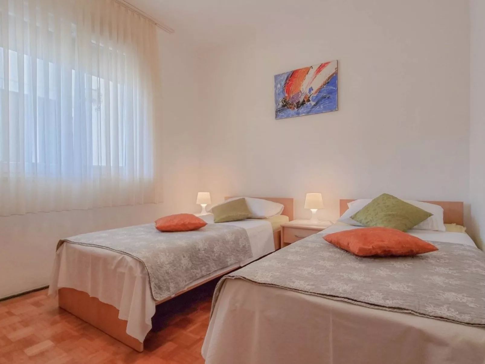 Bosko - Wohnung 250m vom Meer entfernt für 4 Personen-Binnen