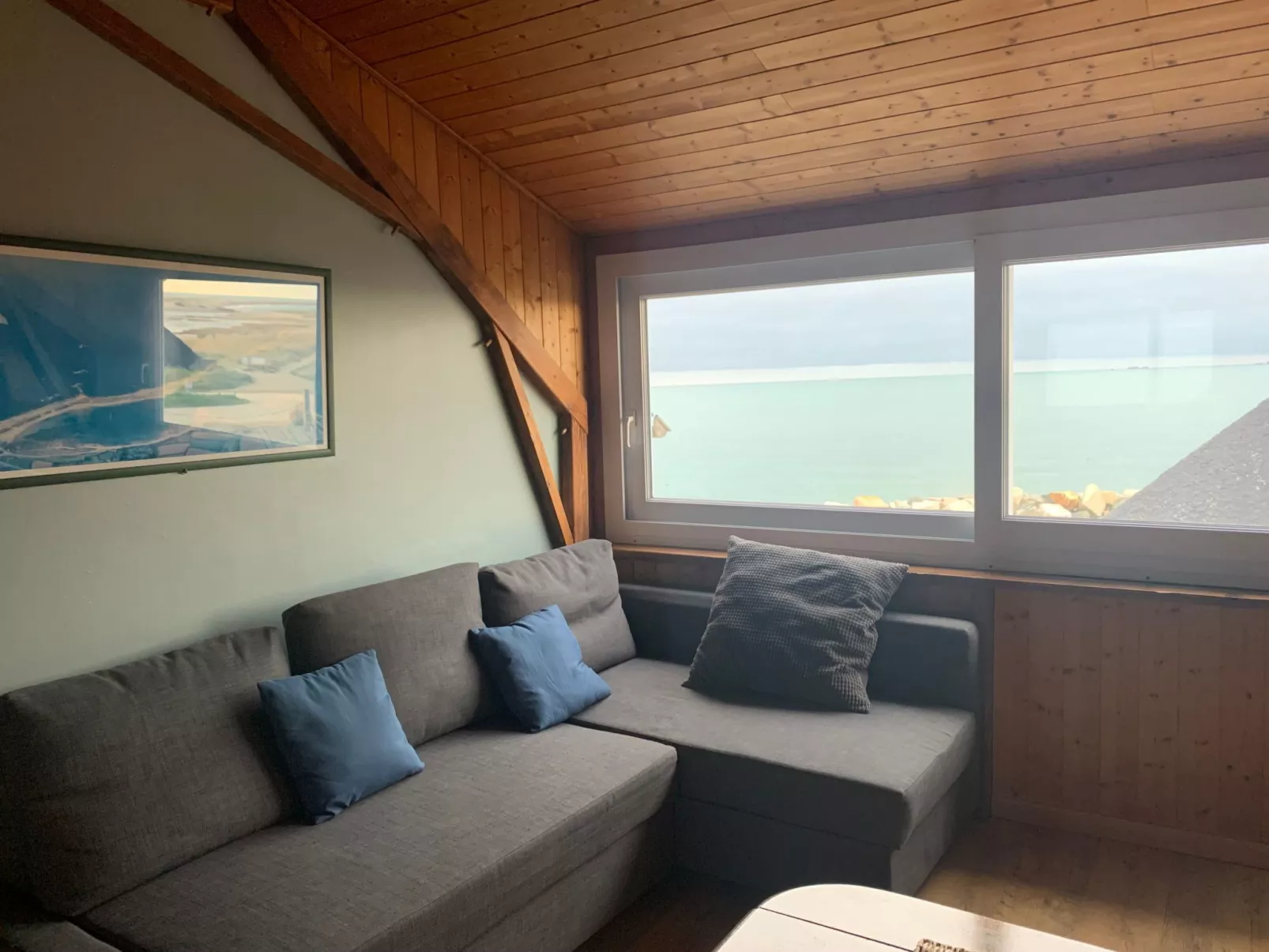 Les Chardons Bleus Sauna Jacuzzi Meerblick-Binnen