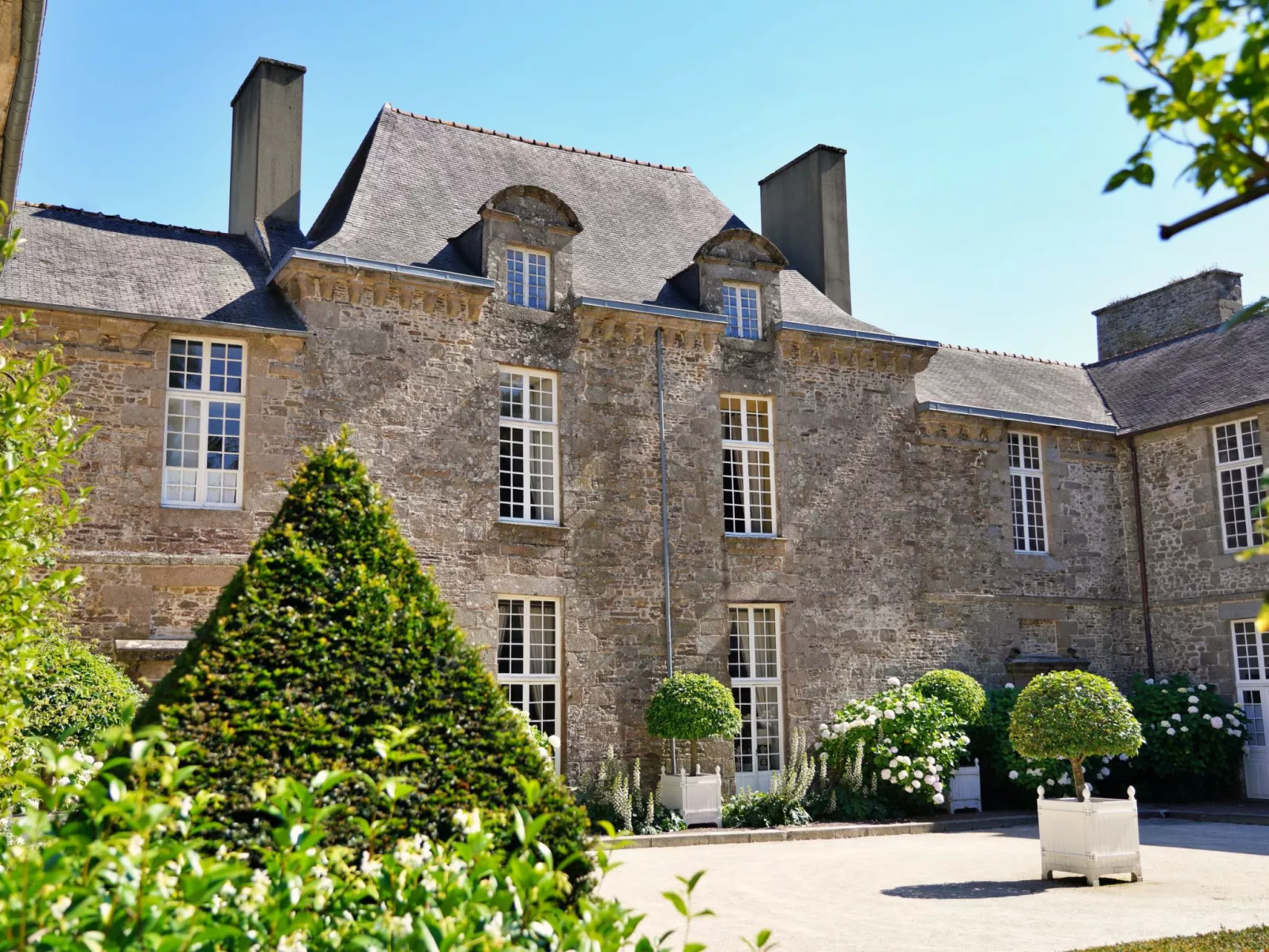Villa La Côte du Chat -Familienhaus Bretagne-Buiten