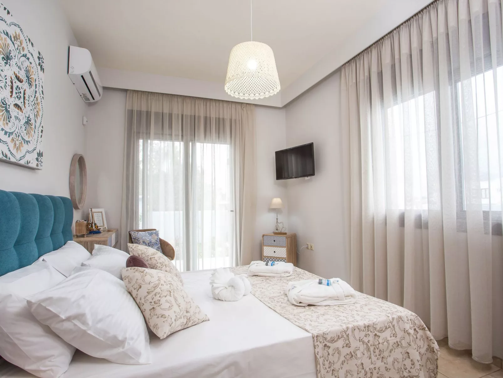 Mit eigenem Garten und Grill