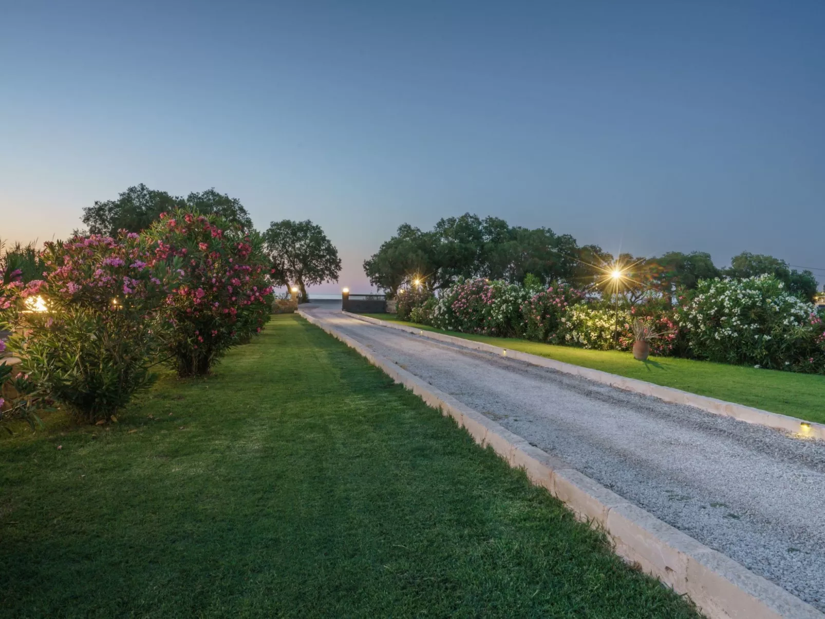 Neue Strandvilla SixStars in Chania, mit Sauna-Buiten