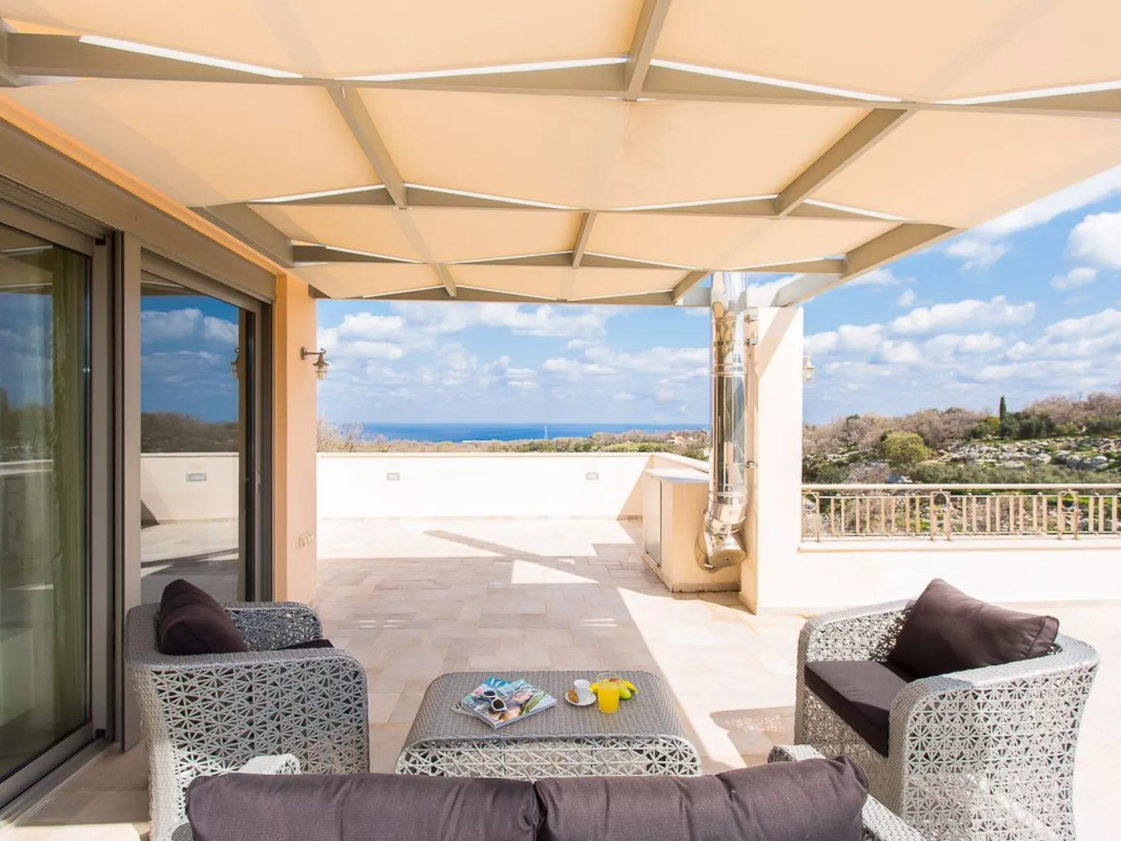 Deluxe Villa Ianthos - Whirlpool im Freien, Kinderpool-Binnen