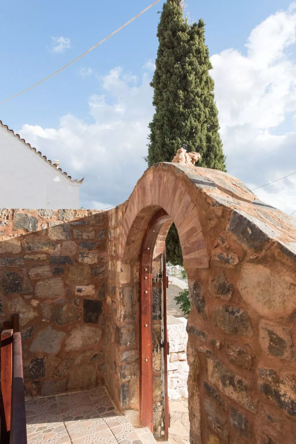 In Mavrikiano mit privatem Pool-Buiten