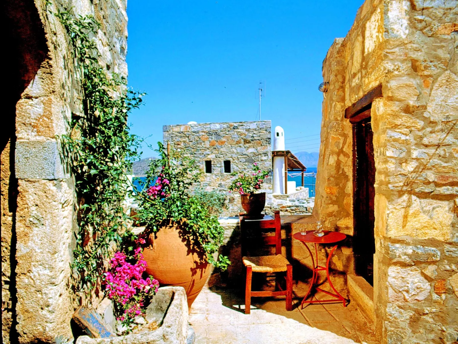 Authentisches Kreta Elounda Haus mit Meerblick Margarita-Image-tags.info