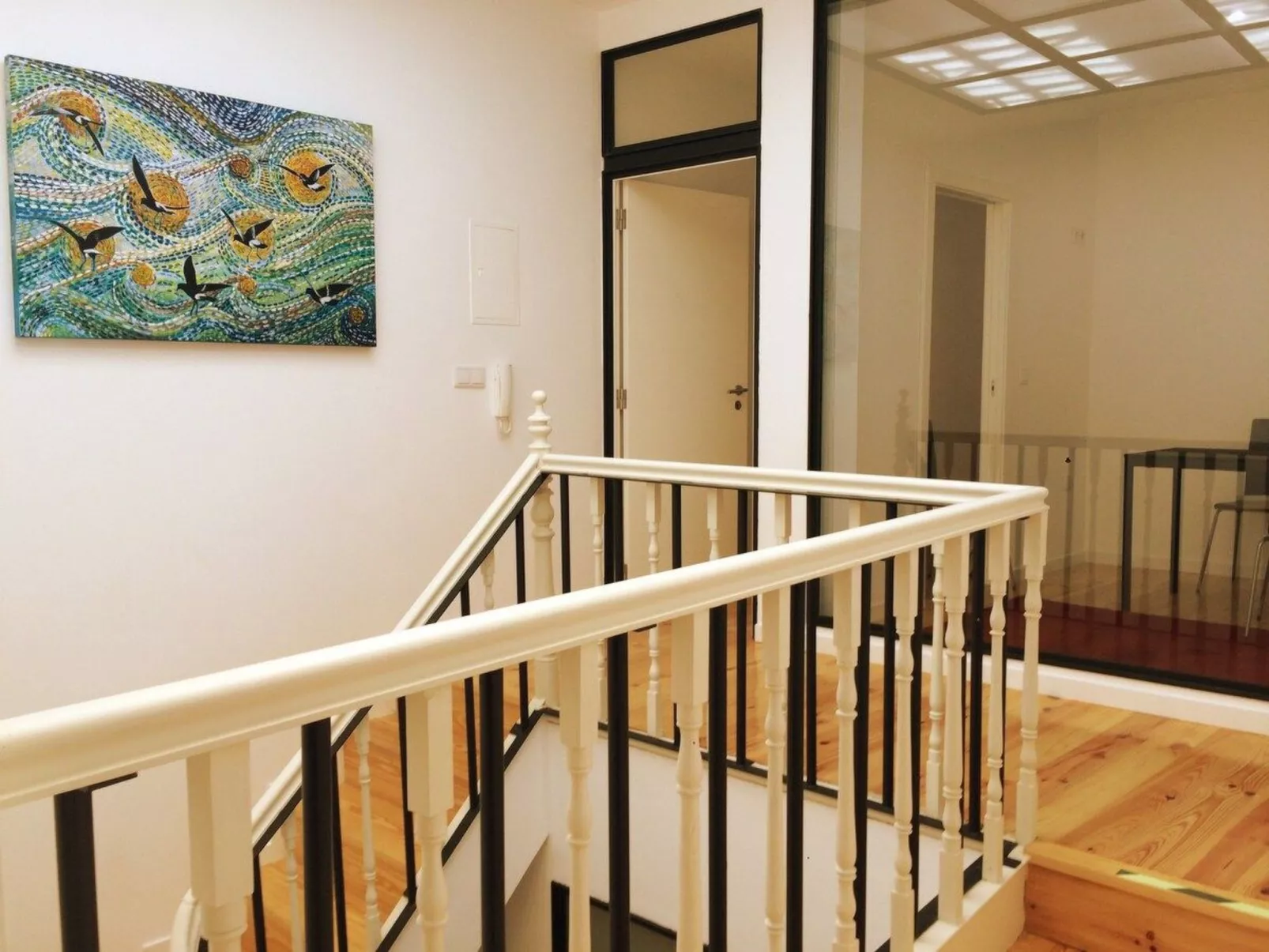 Gelbes Haus im historischen Zentrum-Binnen