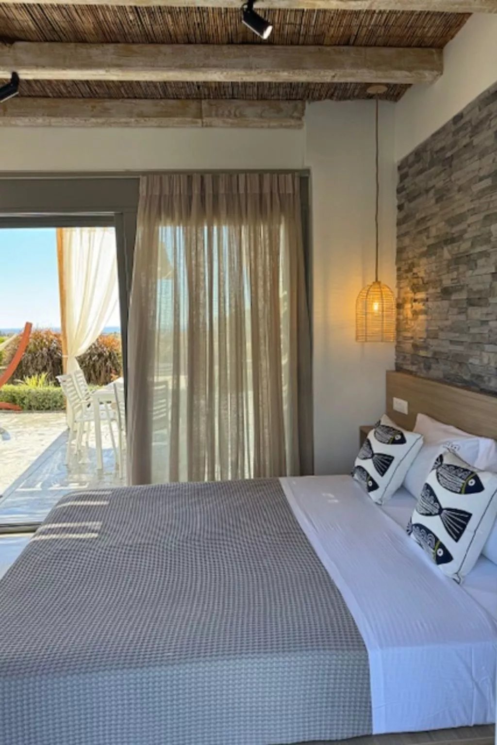 Villa Pounentis auf einem Hügel in Lachania-Image-tags.info