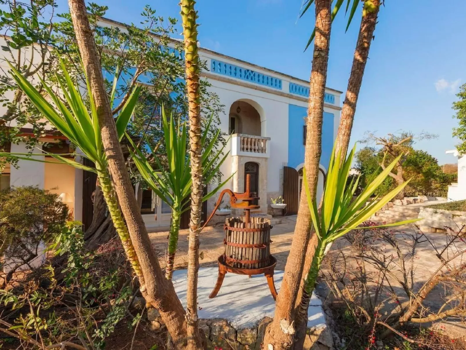 Casa Blu, alte Villa mit privatem Pool und Spa-Buiten