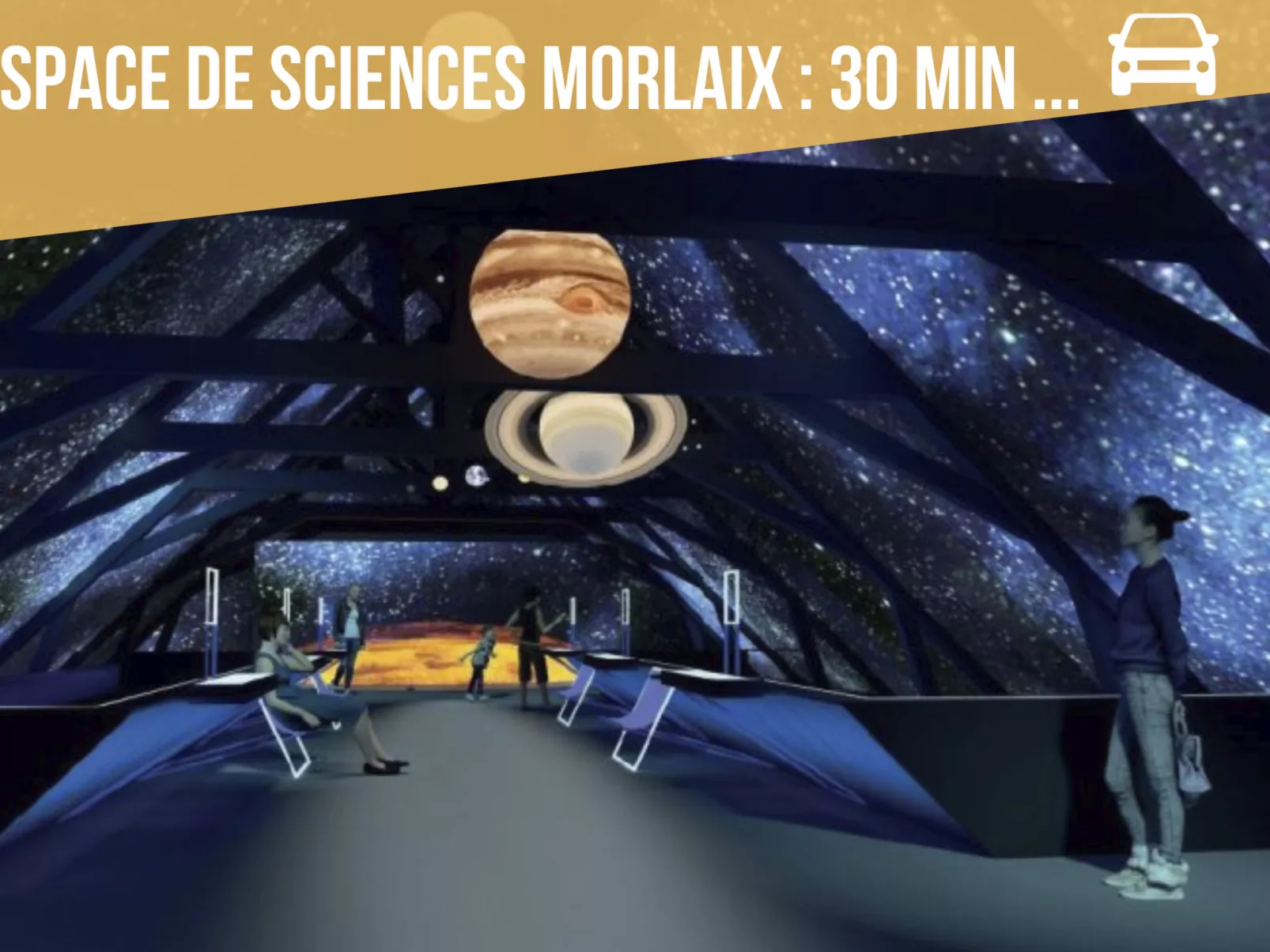 Das Dolmengebäude Clara-Buiten