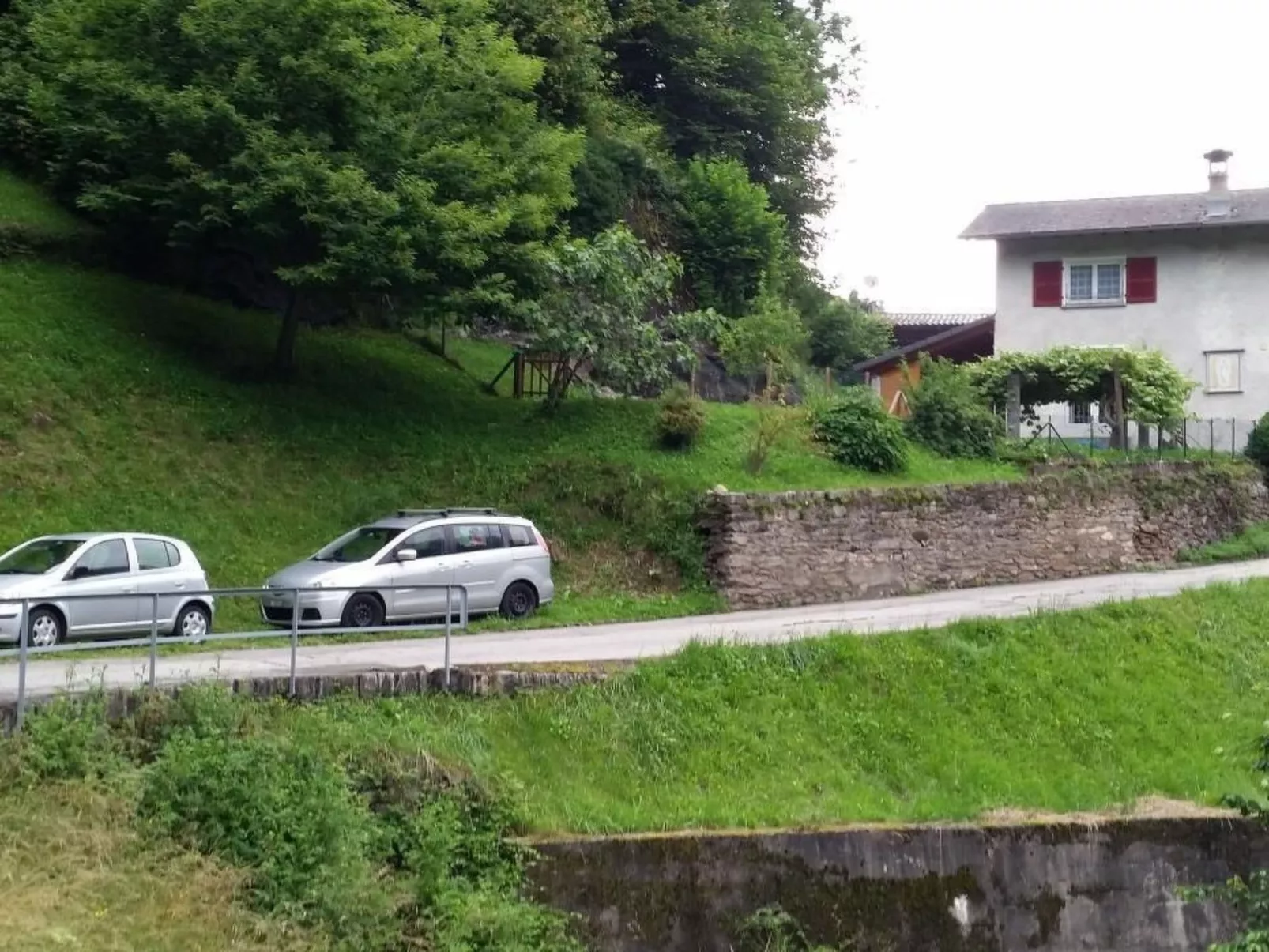 'Cà da Rör' mit Bergblick - Buiten