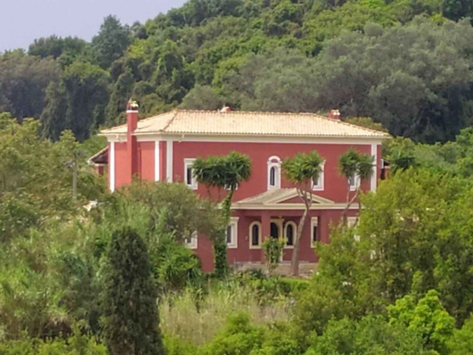 Ferienvilla "Villa kerkyra" mit eigenem Pool-Buiten