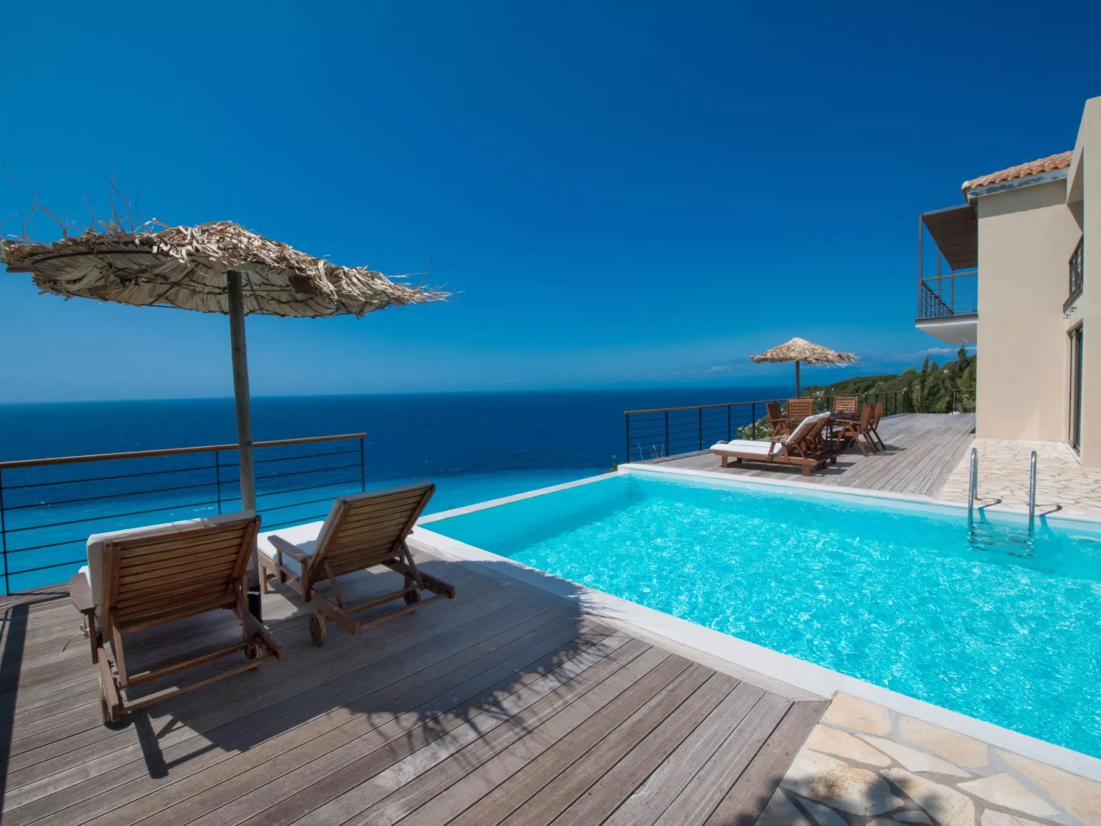 Schönes Haus in Lefkada mit privatem Pool und malerischer Aussicht