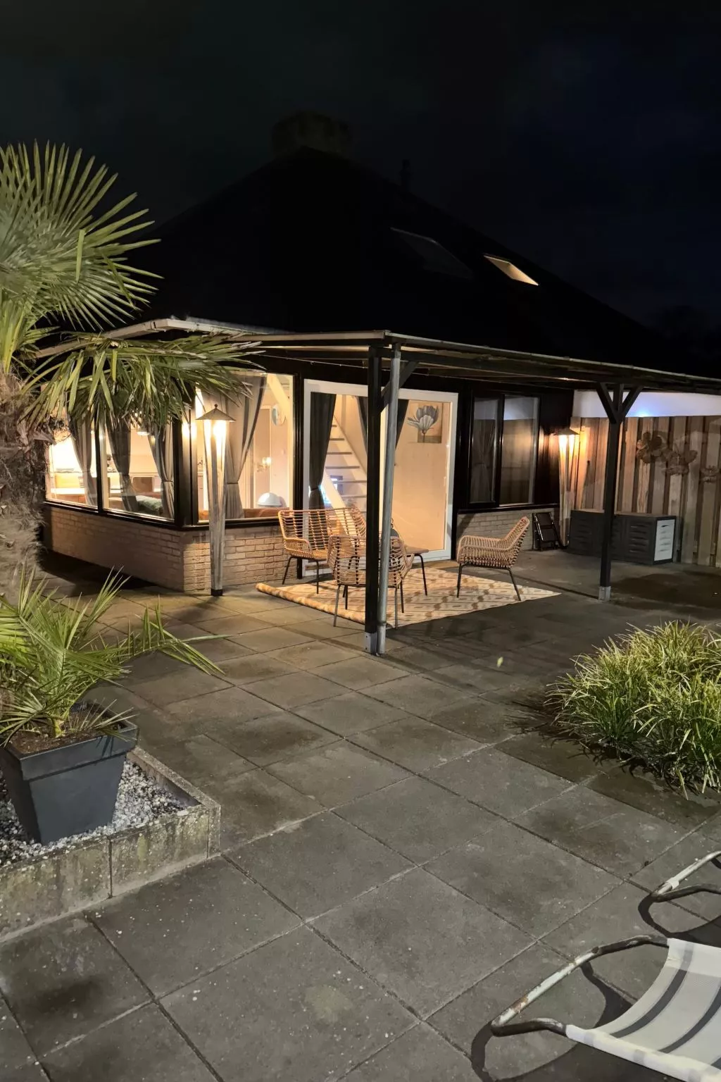 "Wellness-Ferienhaus"-Buiten