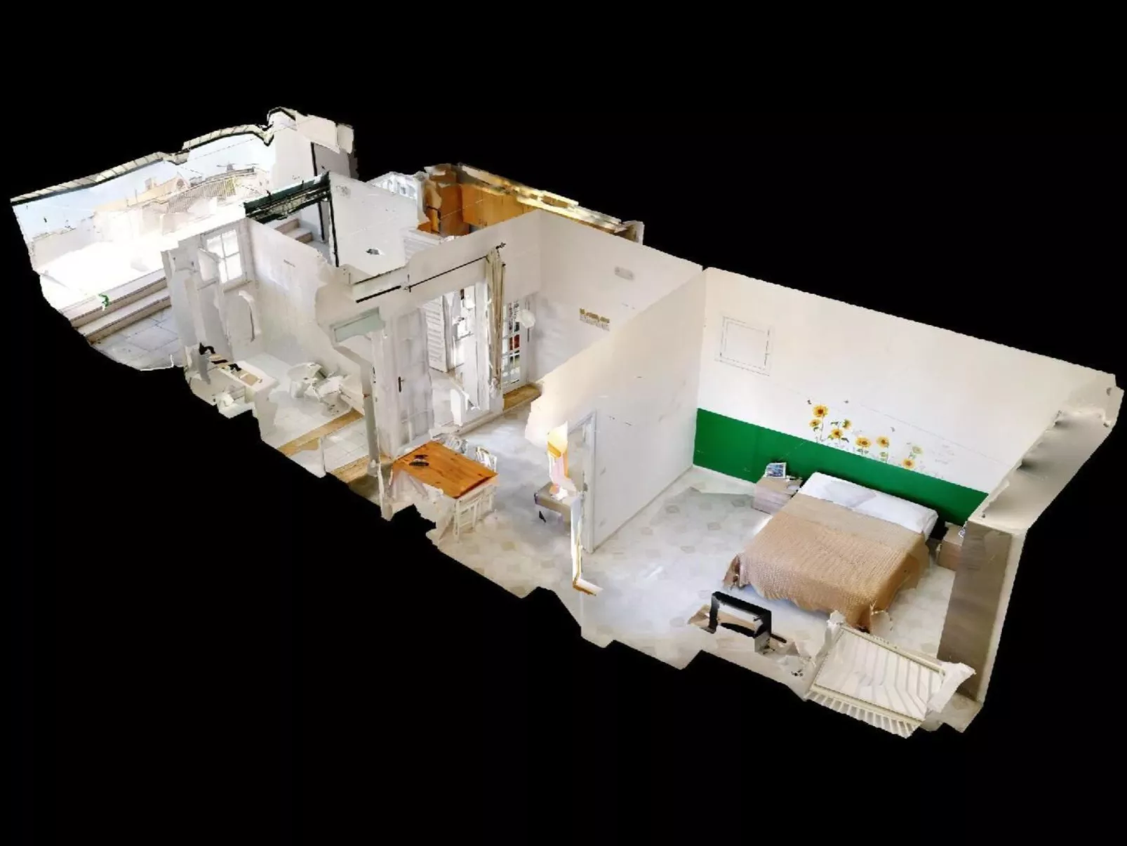 Chalet 'Weißes Haus' mit Wasserblick-Binnen