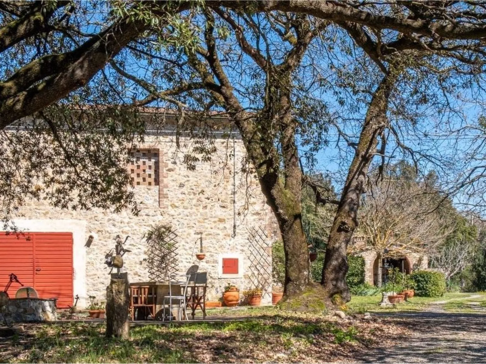 Bauernhaus mit Schwimmbad -Klimaanlage-Buiten
