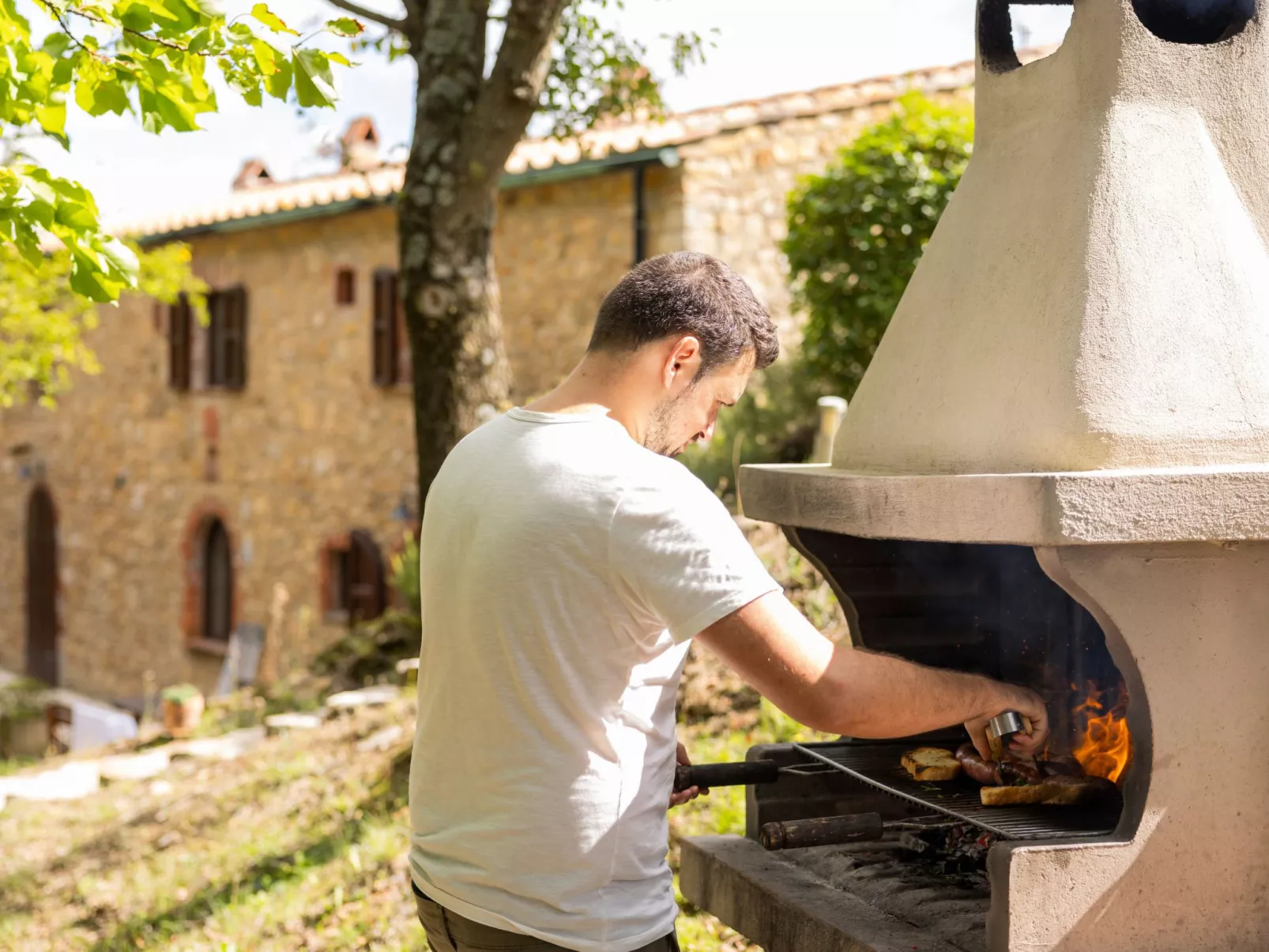 Landgut mit eigenem Parkplatz-Buiten