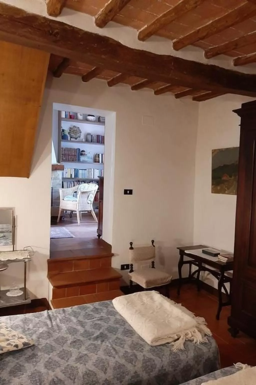 Casa Mulinello, Blick auf das Tal von Montepulciano-Binnen