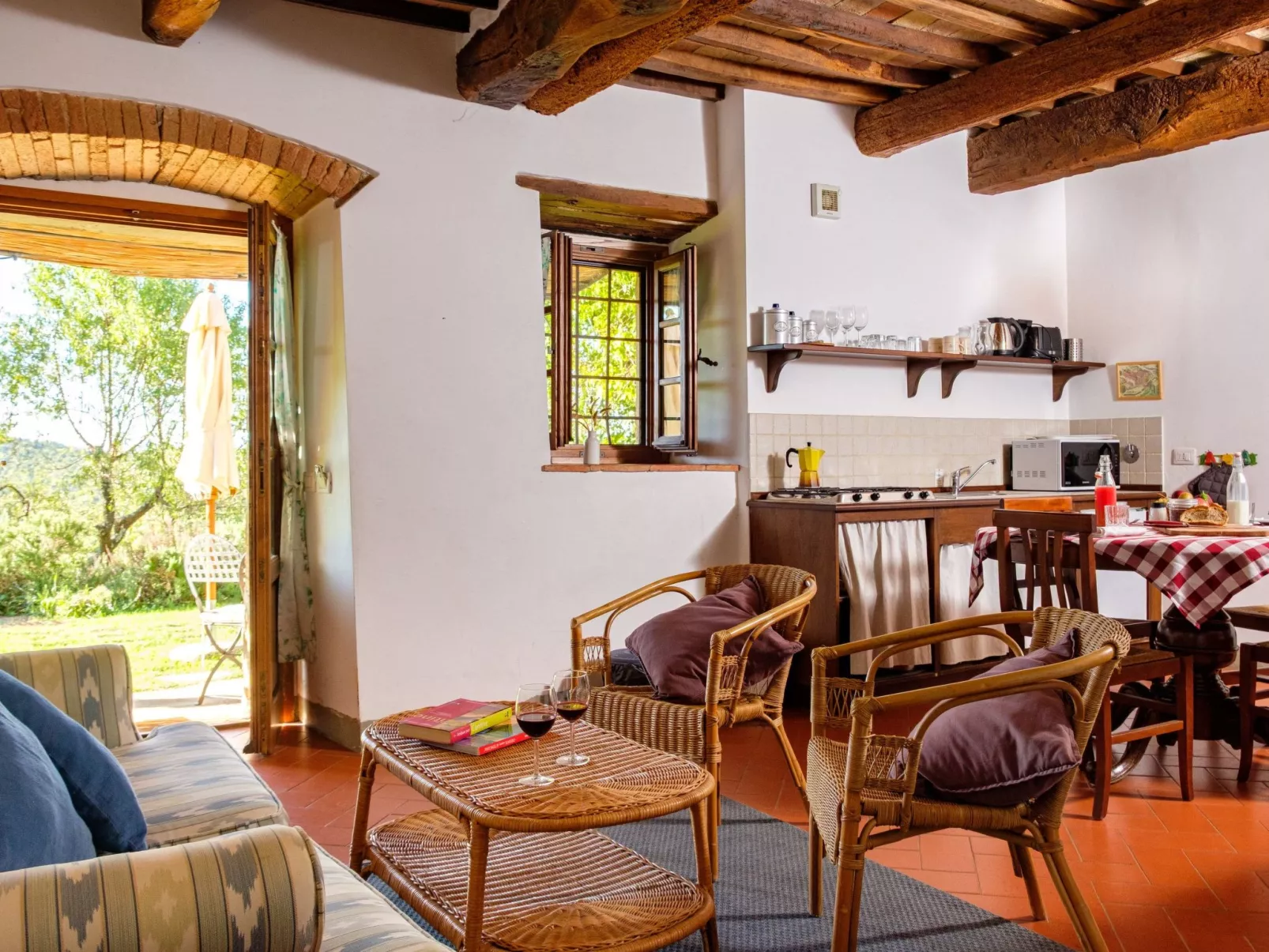 Apartment Lavanda 1 mit Veranda-Binnen