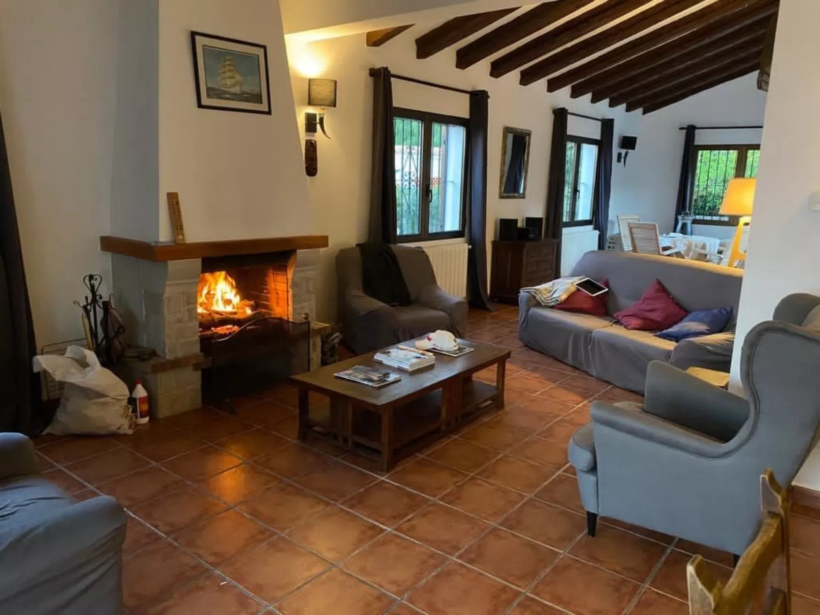 Villa "Michel" mit Blick auf das Wasser-Binnen