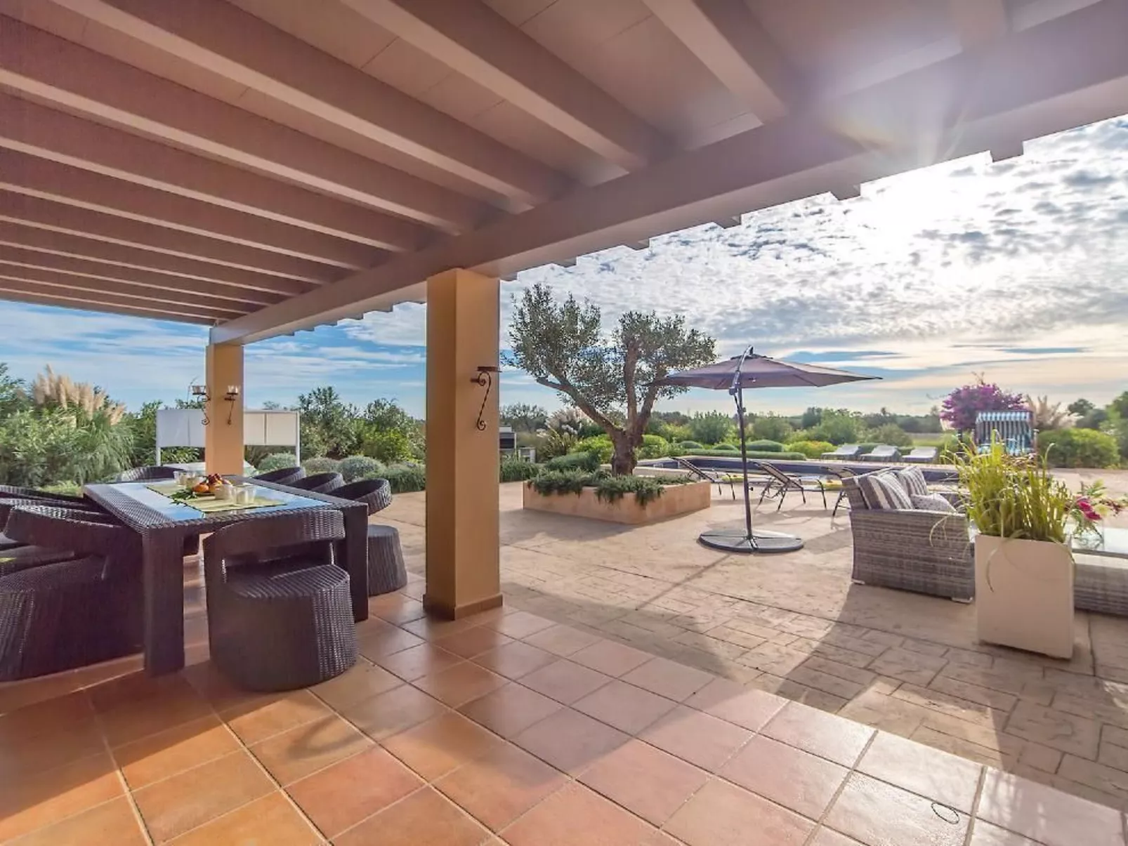 Tolles Ferienhaus in Campos mit Großem Pool-Binnen