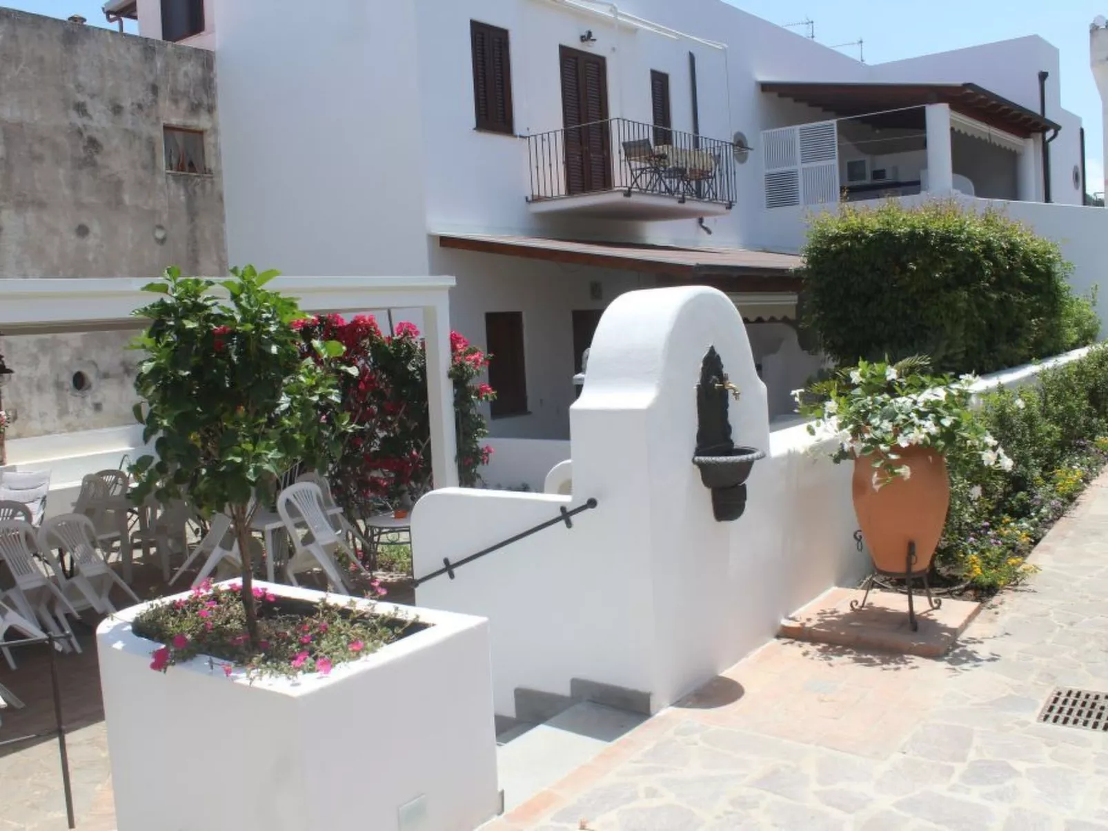 Wohnung in Lipari mit Terrasse-Buiten