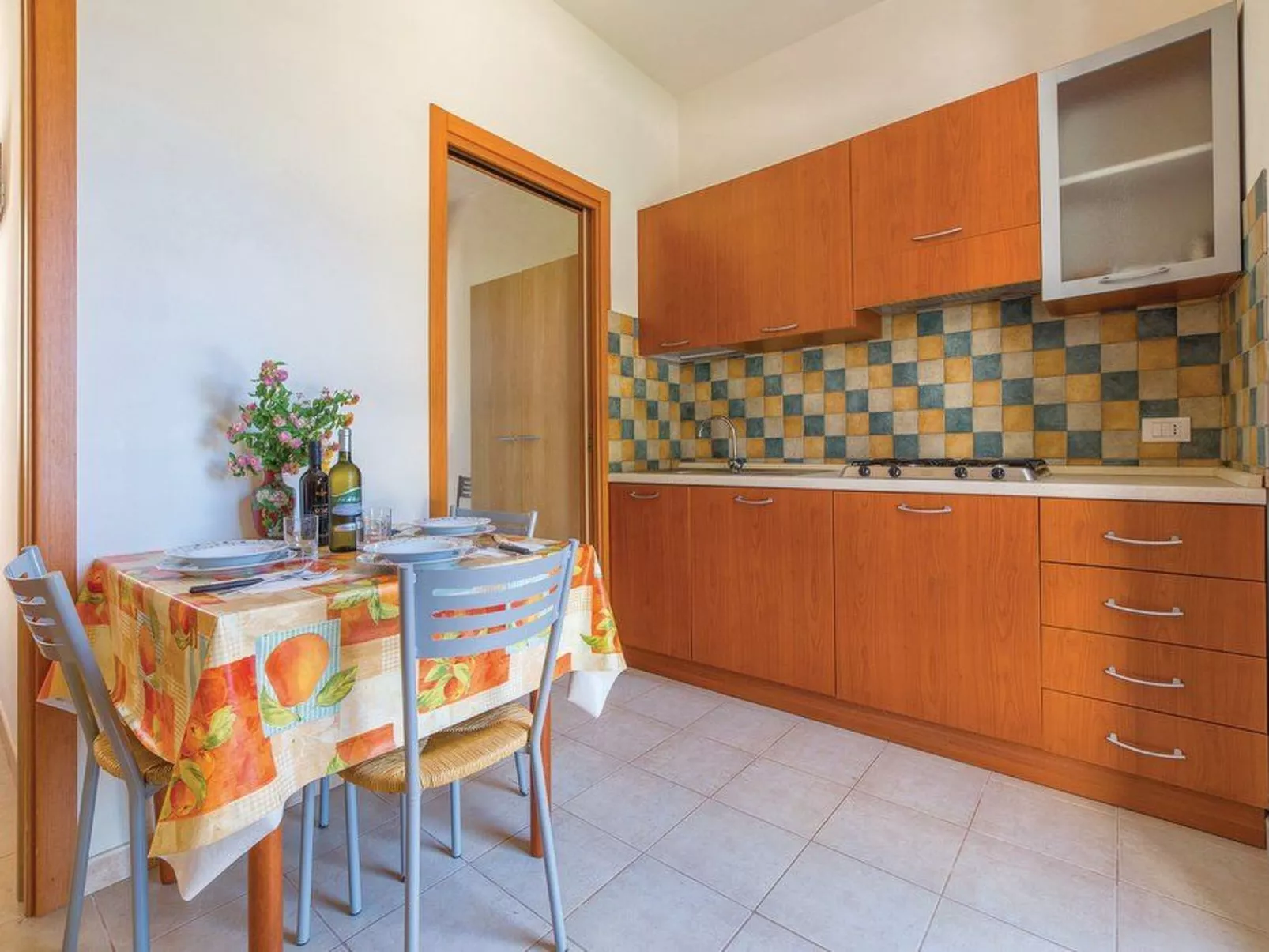 Appartement in Marsala mit gemeinschaftlichem Pool, Grill und Garten-Binnen