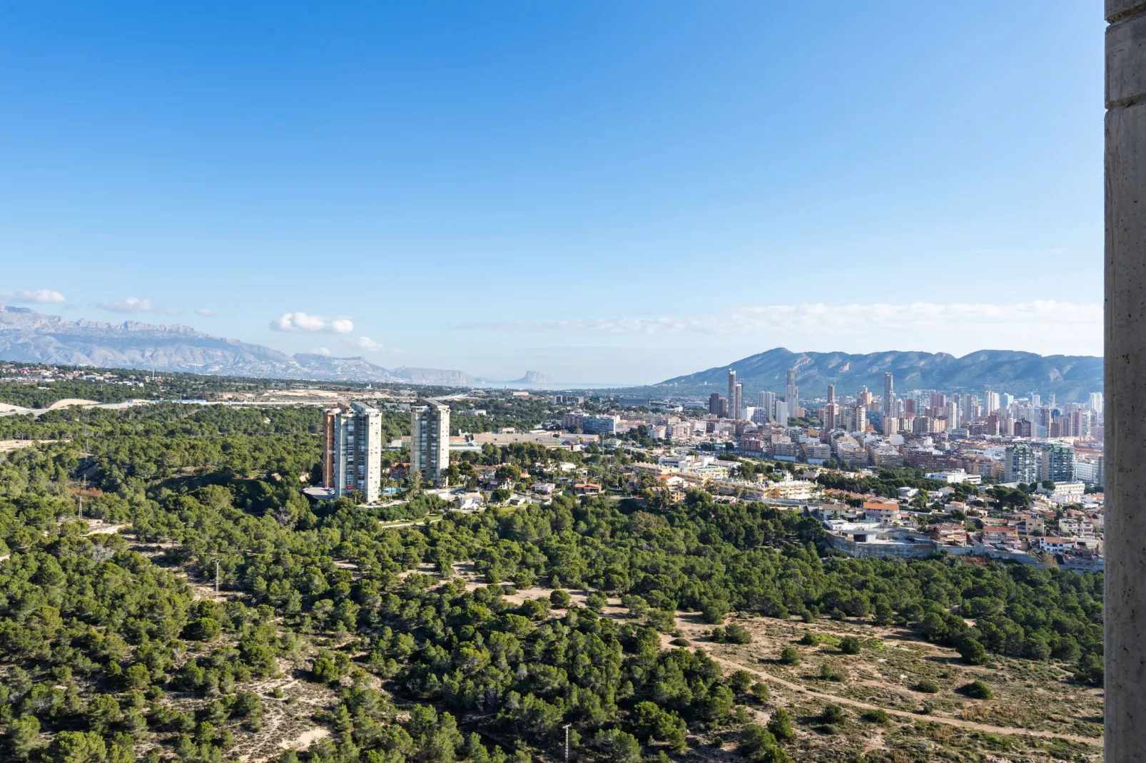 Piso con maravillosas vistas Benidorm-Gebieden zomer 1km