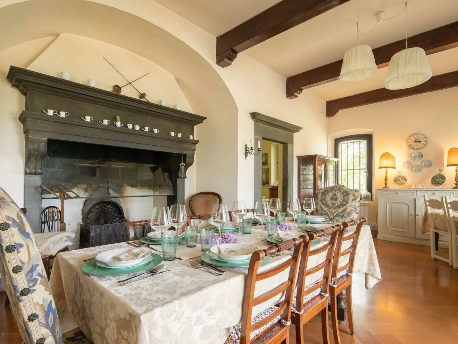 Prächtige toskanische Chianti-Villa-Binnen