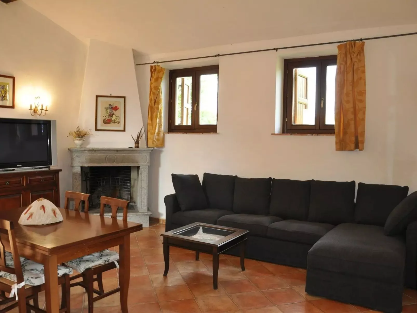 In Acquapendente mit Großem Garten-Binnen