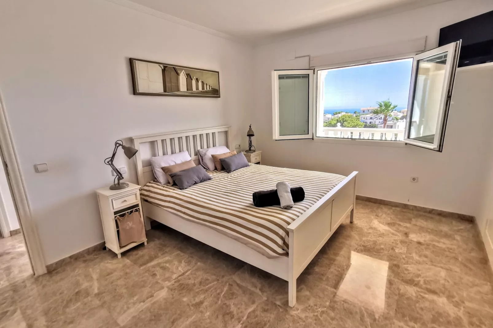 Luxe villa in Javea met panoramisch uitzicht-Slaapkamer