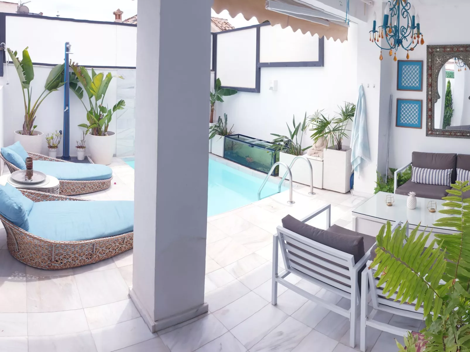 Casa Marysol mit Pool und Terrasse in Strandnähe