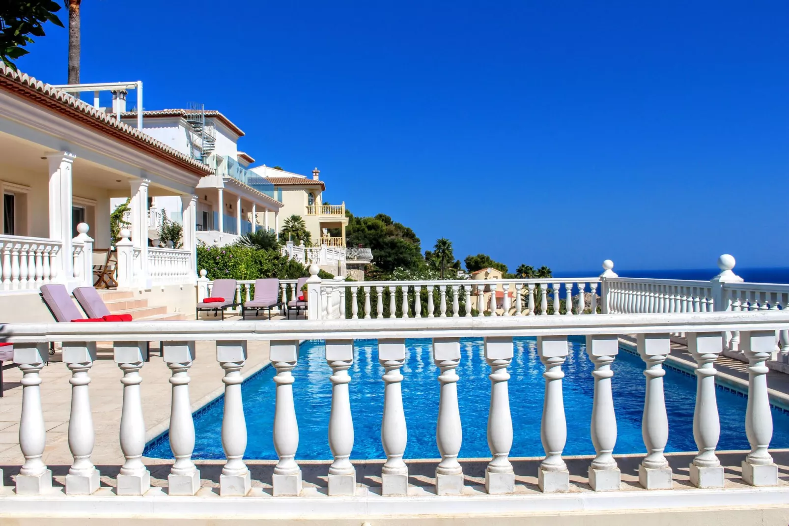 Luxe villa in Javea met panoramisch uitzicht-Buitenkant zomer