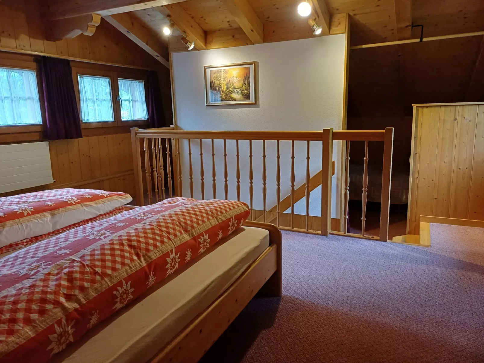 Adler 2 Bett Wohnung-Binnen