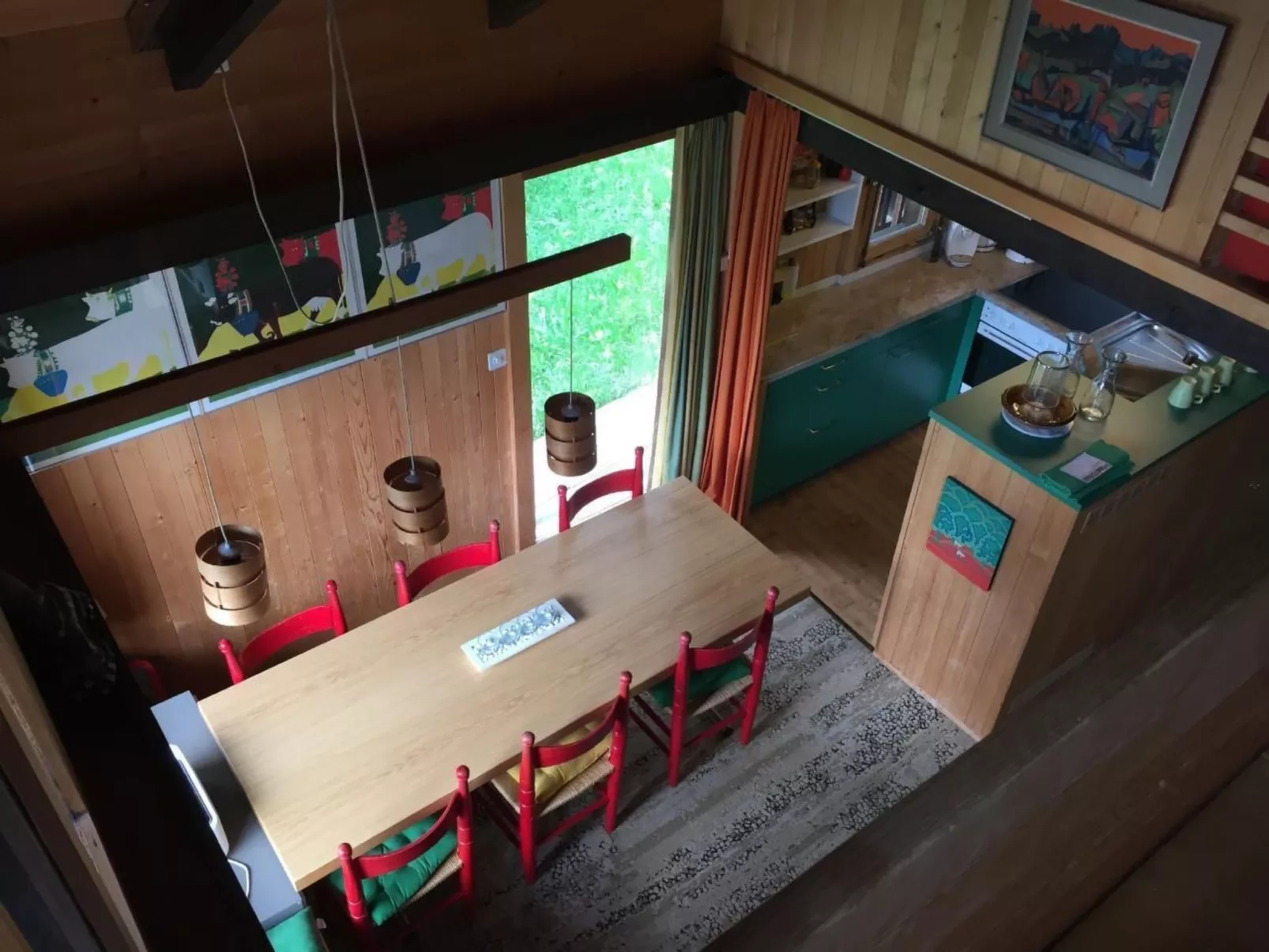 Alleinstehendes Ferienhaus-Binnen