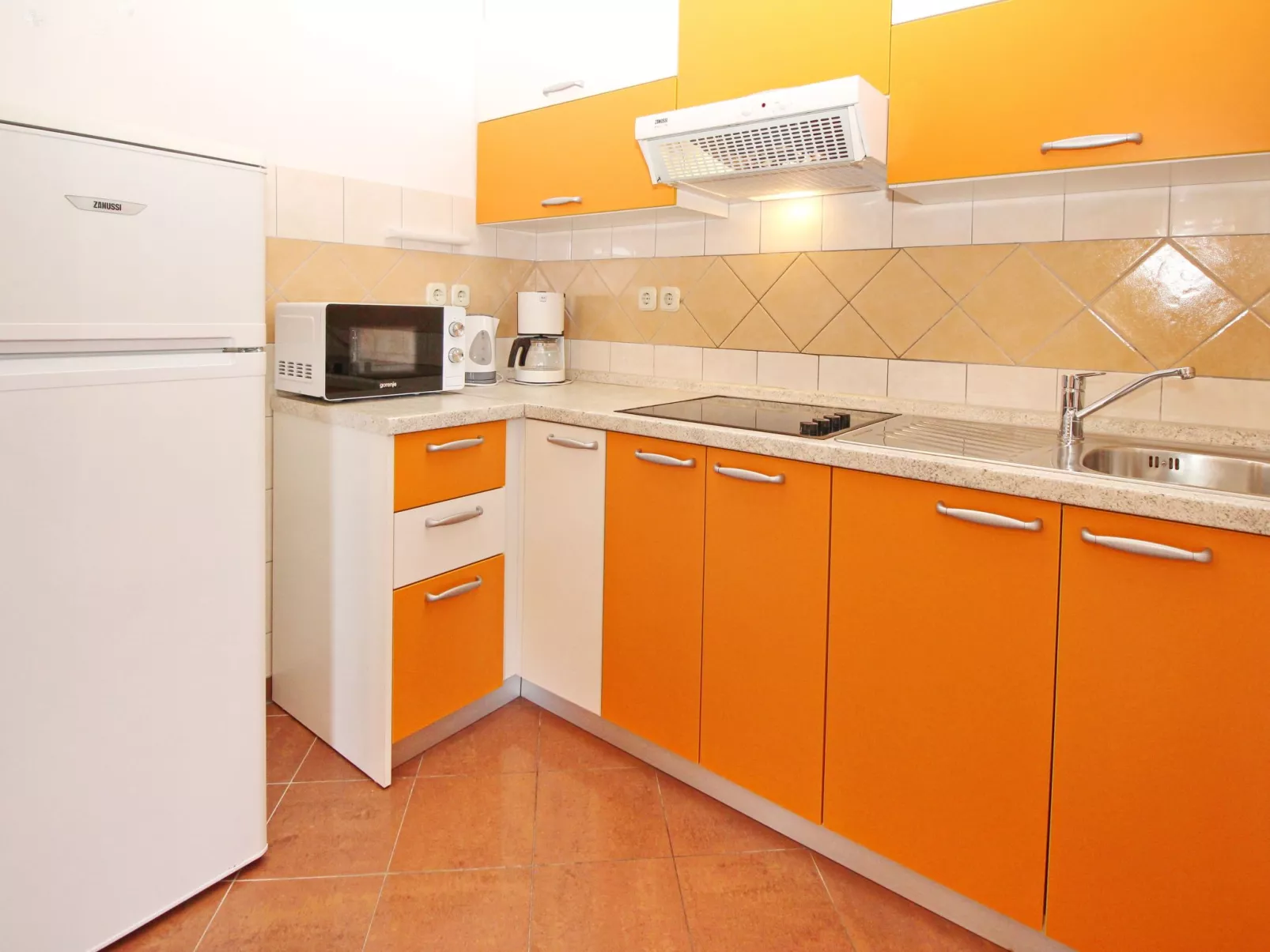 In Baška mit Eigenem Balkon-Binnen