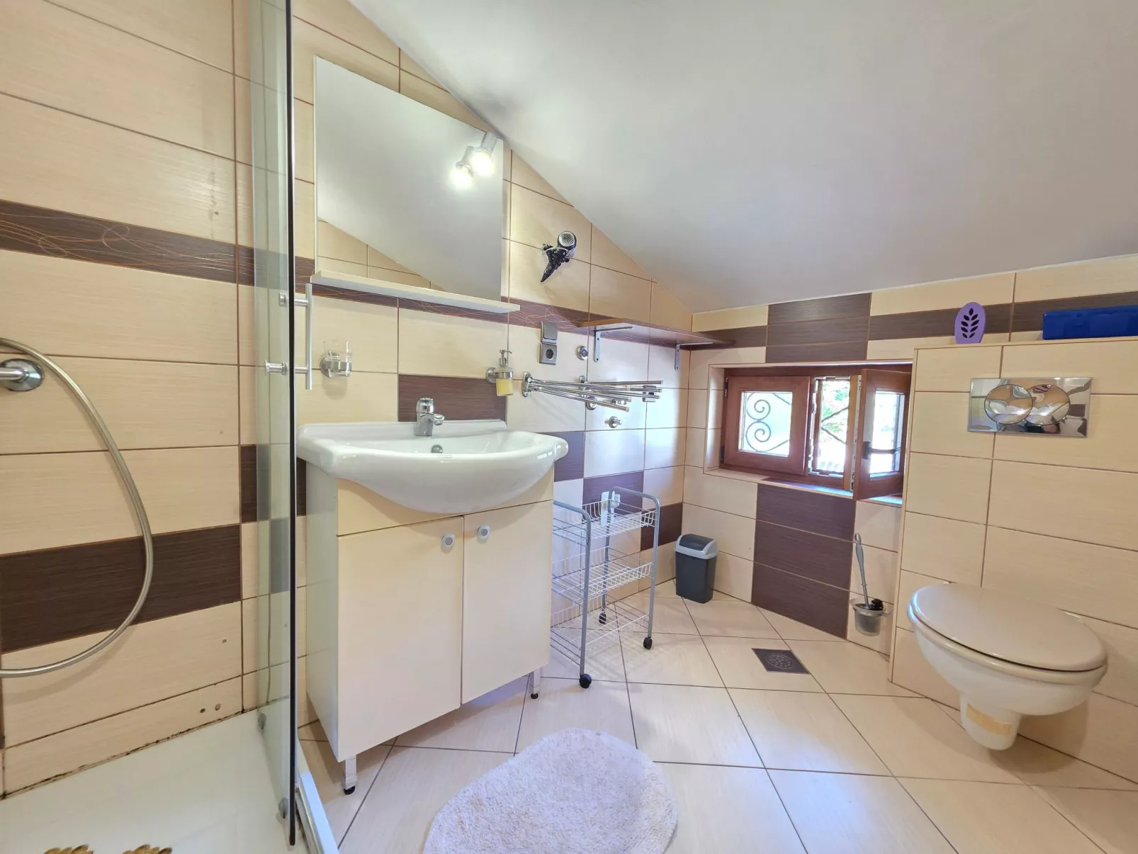 Wohnung 150m vom Sandstrand-Binnen