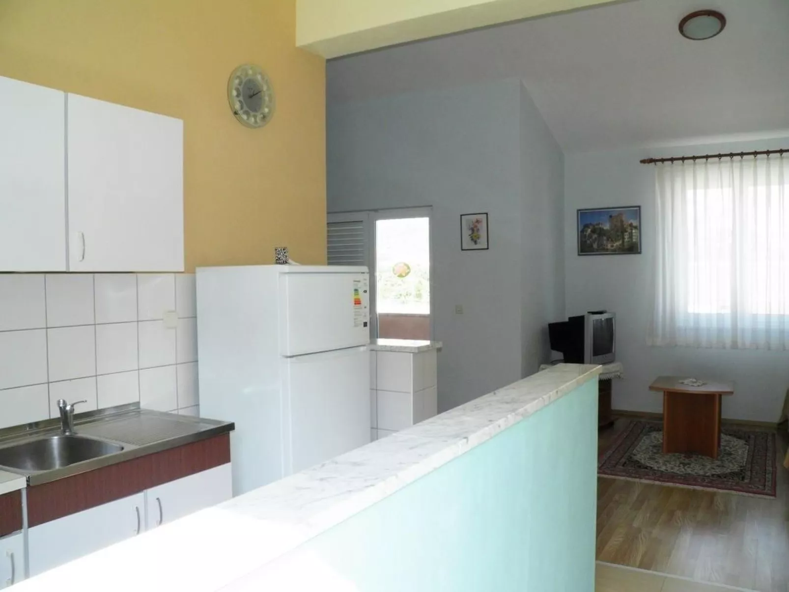 In Baška mit Eigenem Balkon und Meerblick