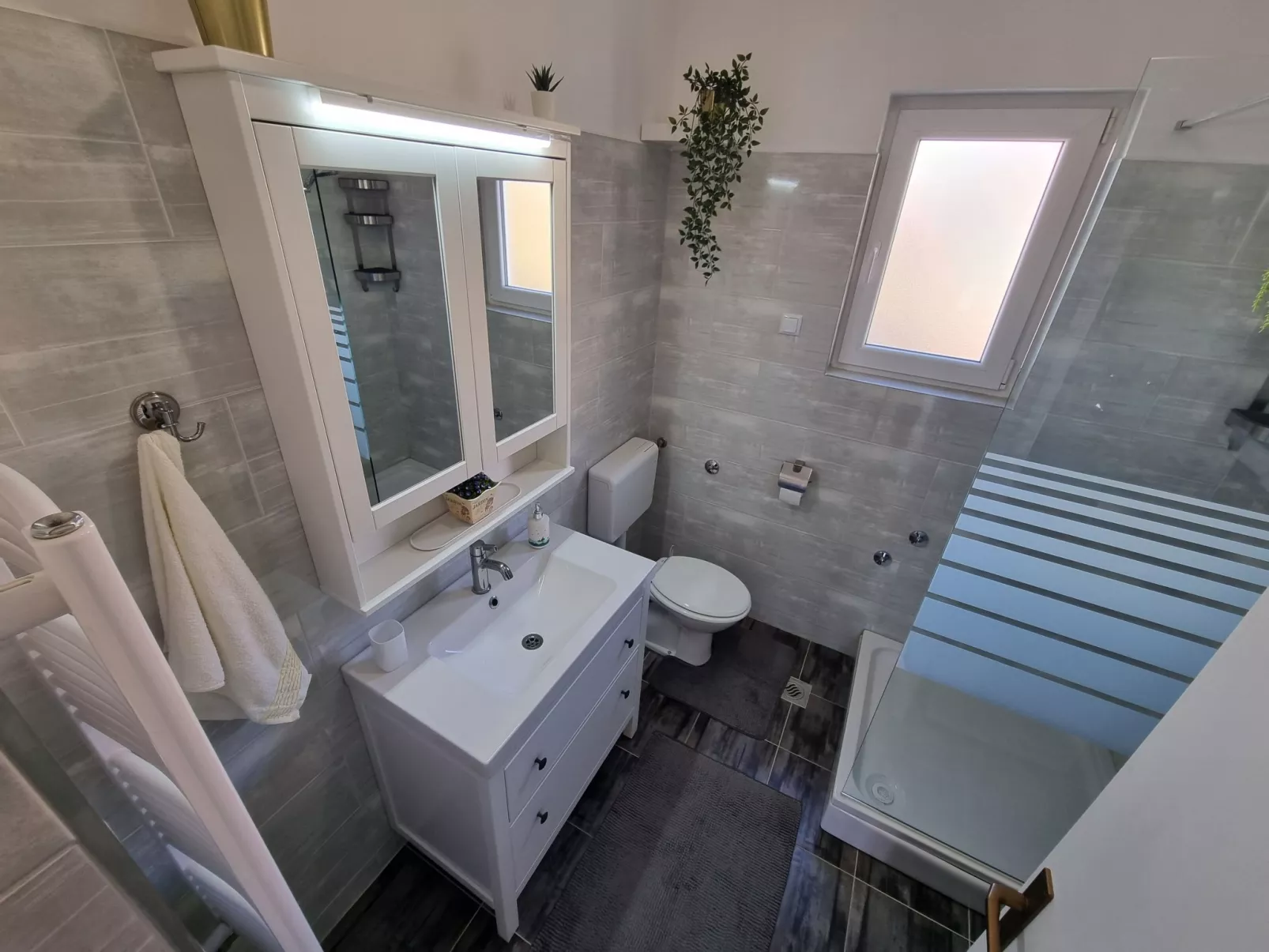 Wohnung mit Terrasse und Grill in Strandnähe-Binnen