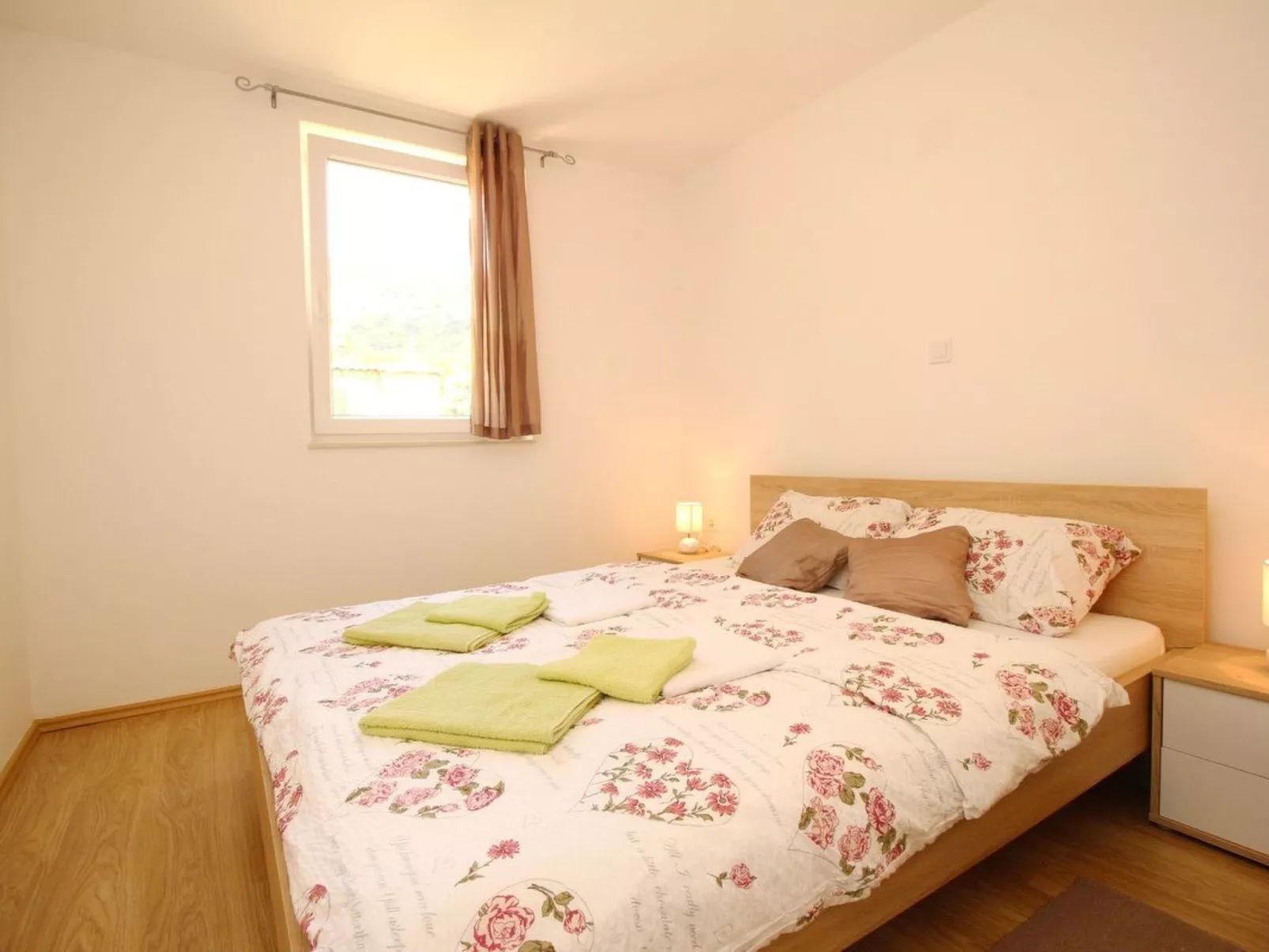 Wohnung in Baška mit Eigenem Balkon-Binnen