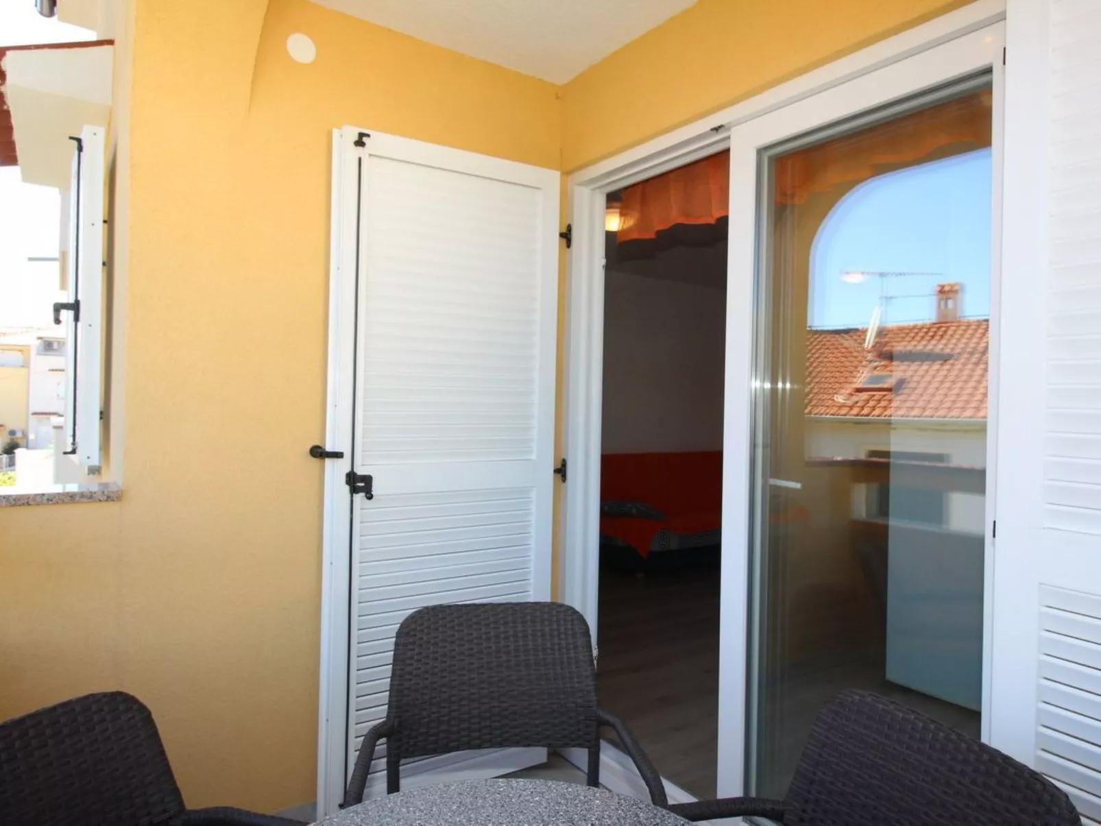 Wohnung in Baška mit Eigenem Balkon-Buiten