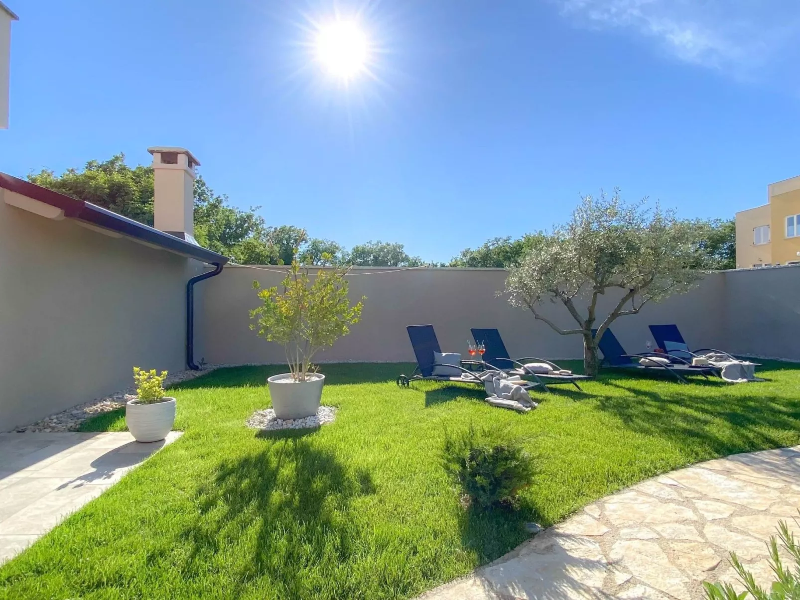 Mit Privatpool für 6 Personen ca. 105 m&sup2; in Bužinija, Adriaküste Kroatien-Buiten