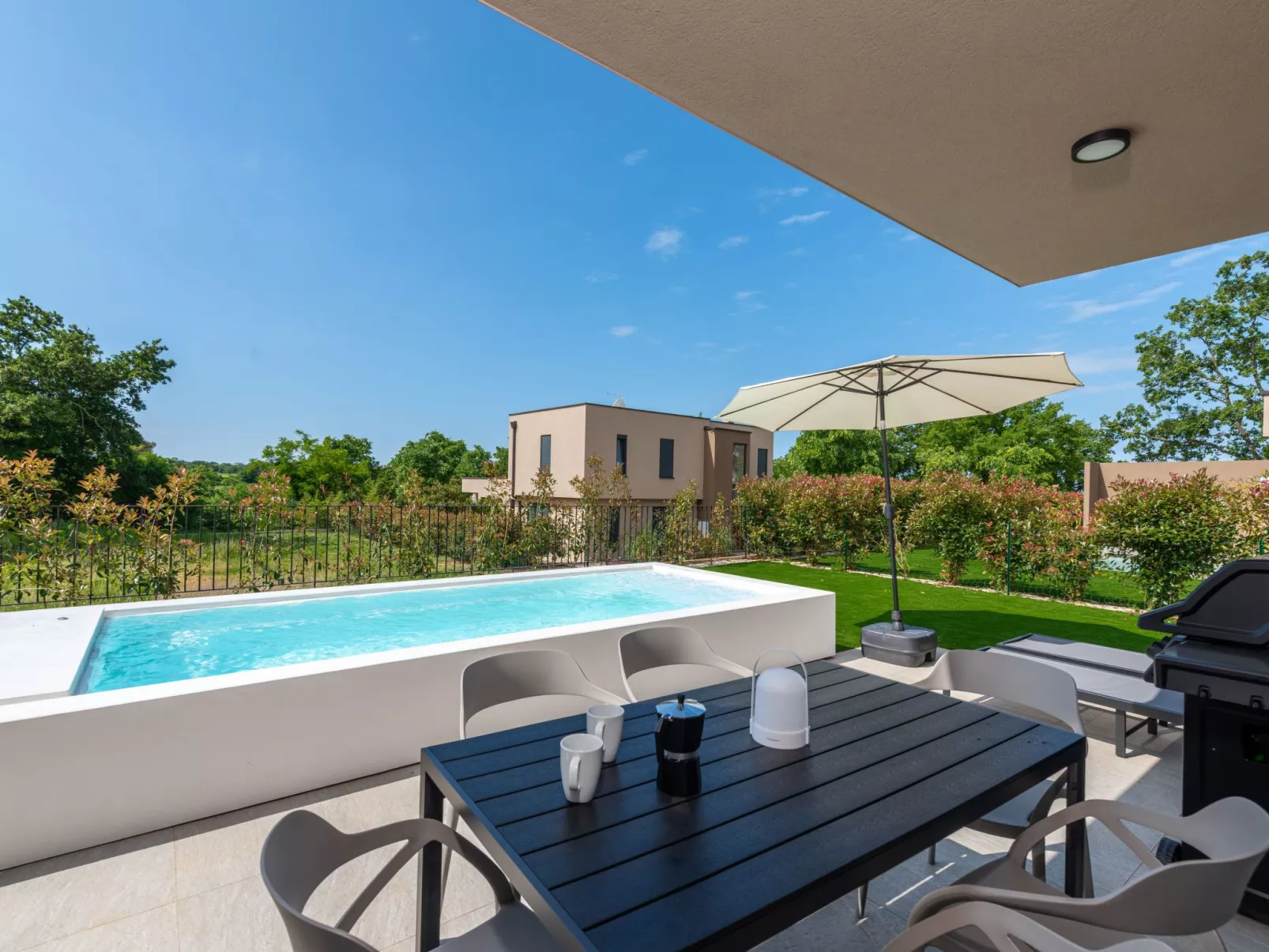 Quercus Village APP 10 mit privatem Pool-Buiten