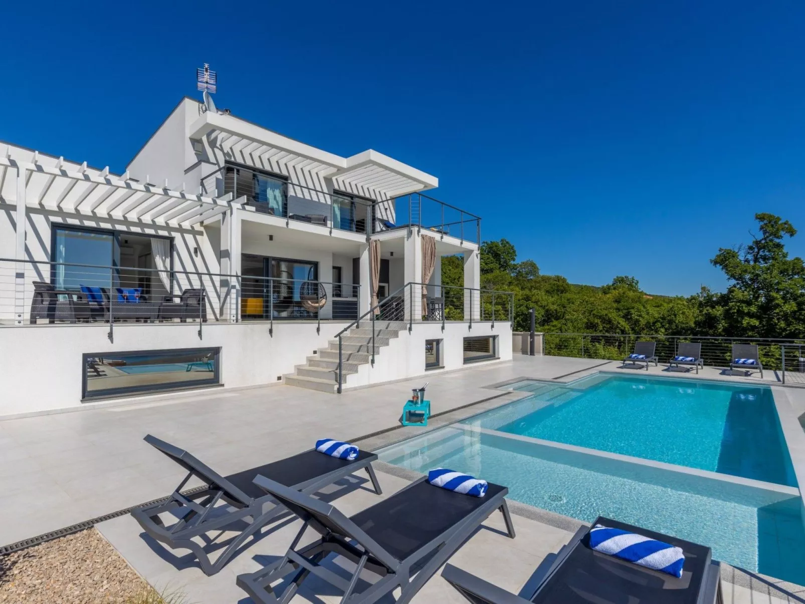 Villa Visum für 7 Personen in Srika, Kvarner Bucht-Buiten