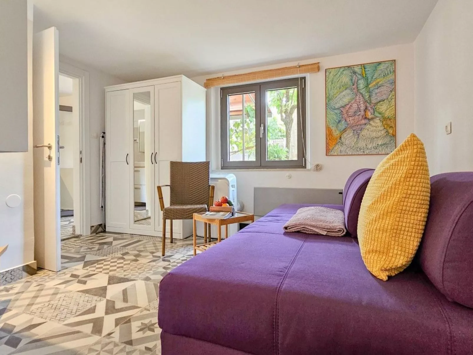 Studio-Apartment 100m vom Meer entfernt-Binnen