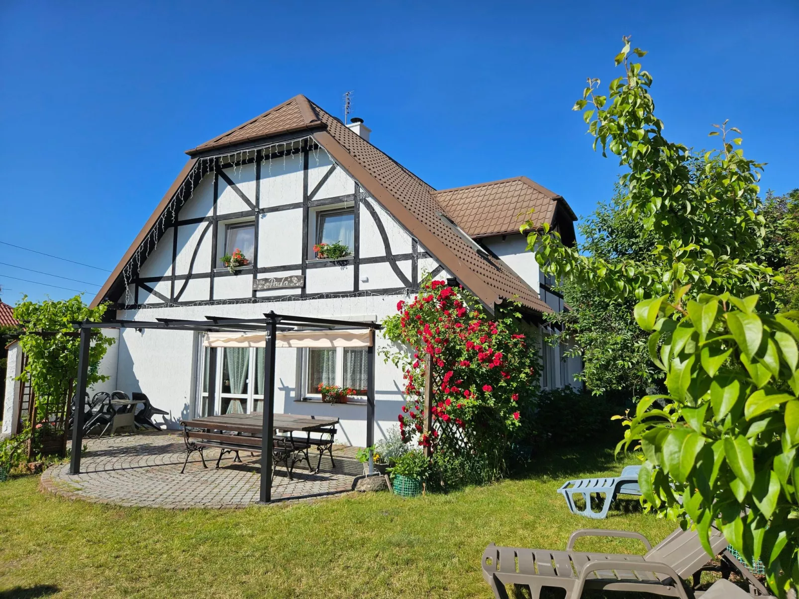 Fachwerkhaus "Paula" mit Blick auf das Wasser-Buiten